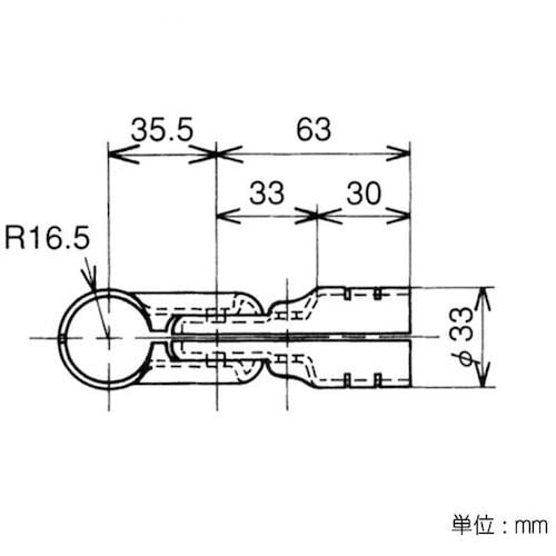 yazaki イレクター Φ28 メタルジョイント
