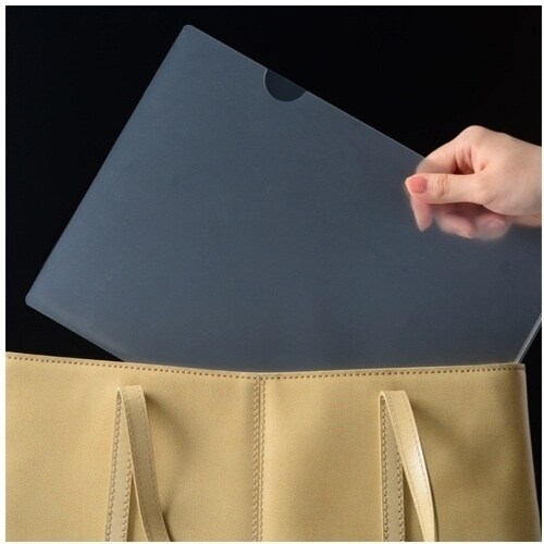 PLUS 89176)クリアホルダー0.3mm(角