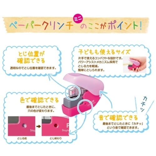 PLUS 31110)ペーパークリンチミニ SL−