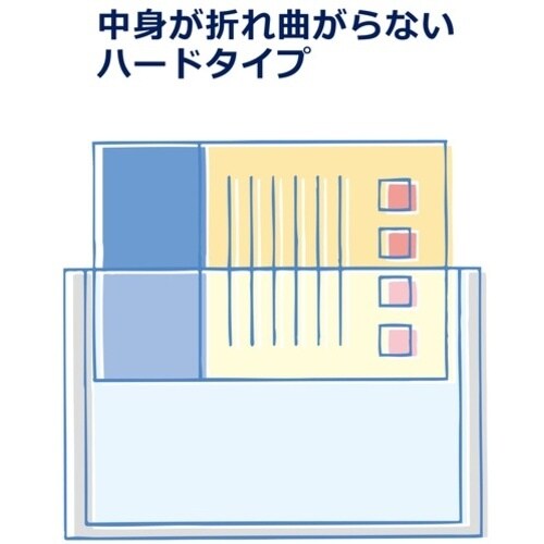 PLUS 34464)カードケース ハード PC−