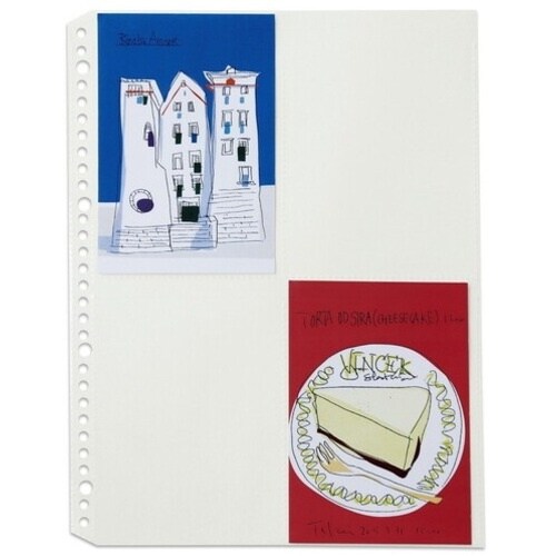 PLUS 87444)リフィールA4 30穴4P