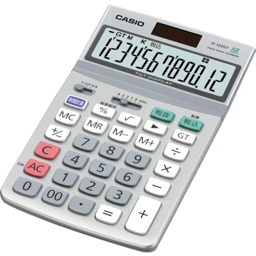 カシオ ジャストタイプ電卓