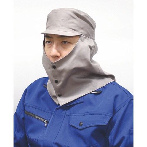 NIKKO 溶接頭巾天丸グレー2号特大