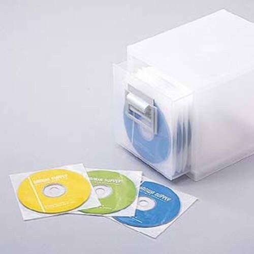 SANWA CD・CD−R用不織布ケース(100枚