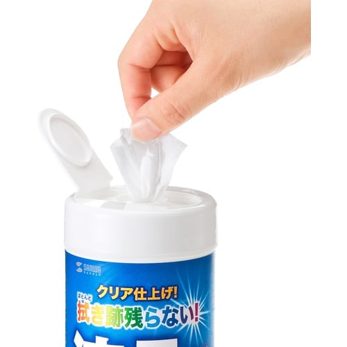 SANWA ウェットティッシュ(液晶用)