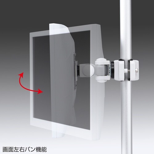 SANWA 支柱取付け液晶モニタアーム