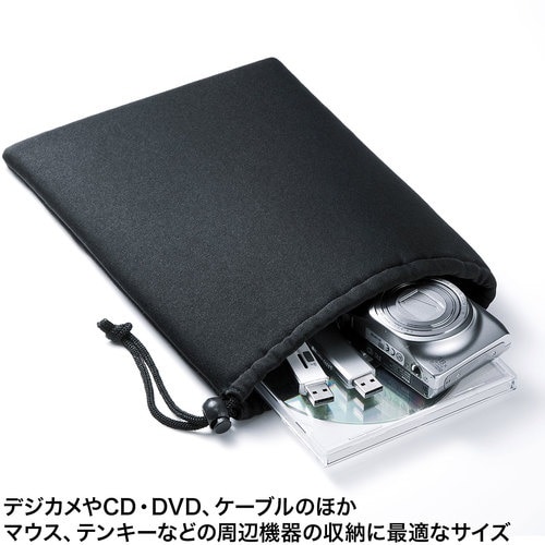 SANWA マルチクッションケース(巾着タイプ)