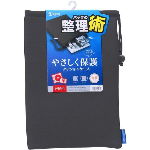 SANWA マルチクッションケース(巾着タイプ)