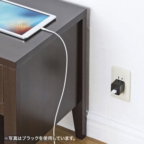 SANWA USB充電器(2ポート・合計2.4A・