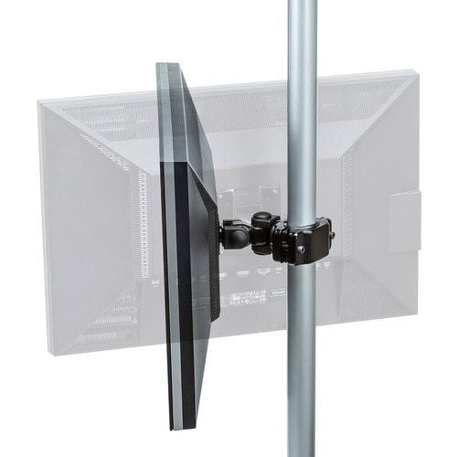 SANWA 高耐荷重支柱取付けモニタアーム