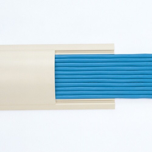 SANWA ケーブルカバー(アイボリー)