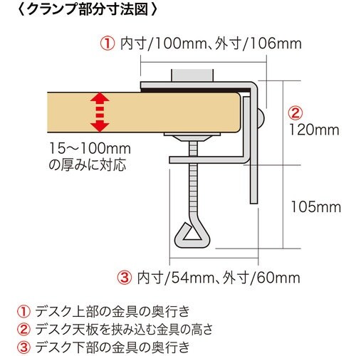 SANWA デュアルシステムアーム(キーボード台)