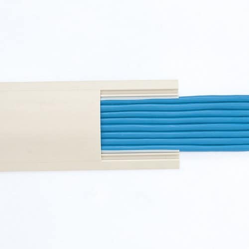 SANWA ケーブルカバー(アイボリー)