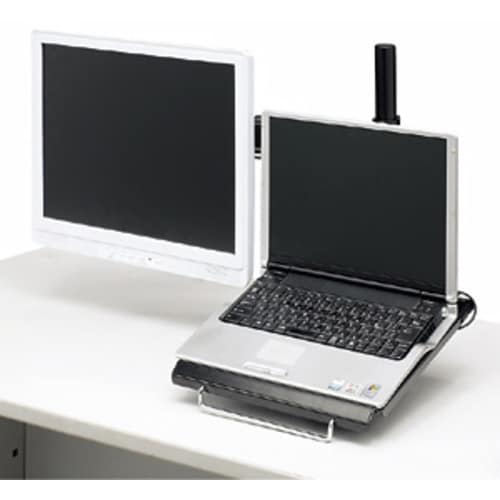 SANWA デュアルシステムアーム(ノートPC台)