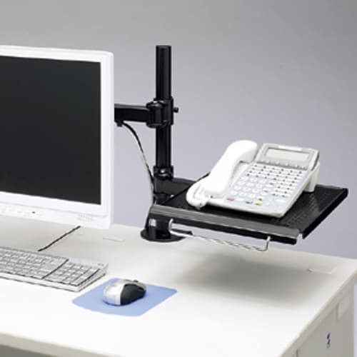 SANWA デュアルシステムアーム(ノートPC台)