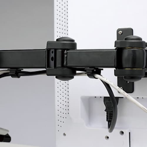 SANWA デュアルシステムアーム(ノートPC台)