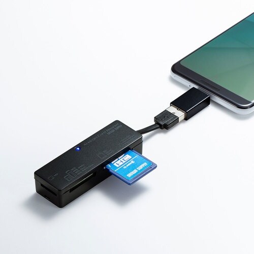 SANWA アンドロイド対応カードリーダー