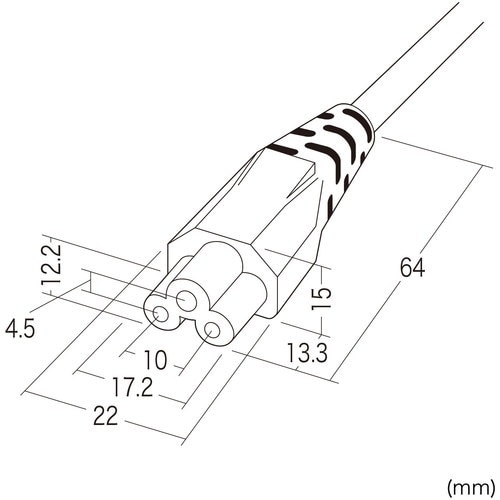SANWA 電源コード