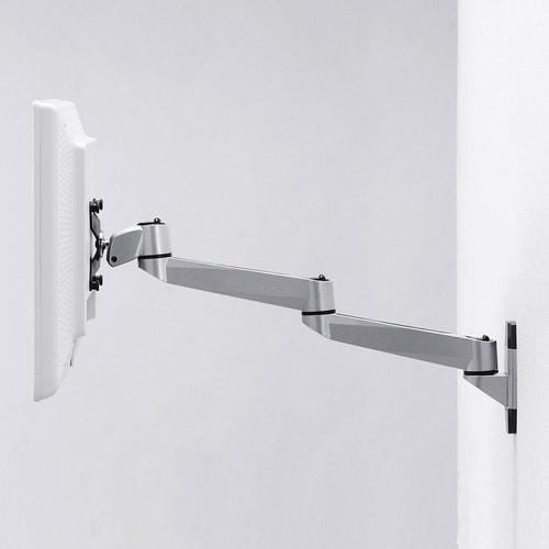 SANWA 水平多関節液晶モニターアーム(壁面用)