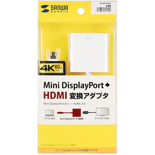 SANWA ミニDisplayPort−HDMI変