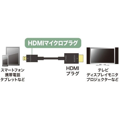 SANWA イーサネット対応ハイスピードHDMIマ