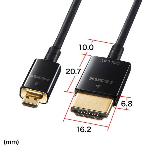 SANWA イーサネット対応ハイスピードHDMIマ