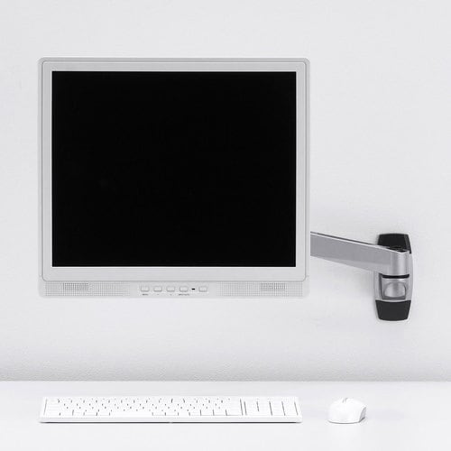 SANWA 垂直液晶モニターアーム(壁面用)