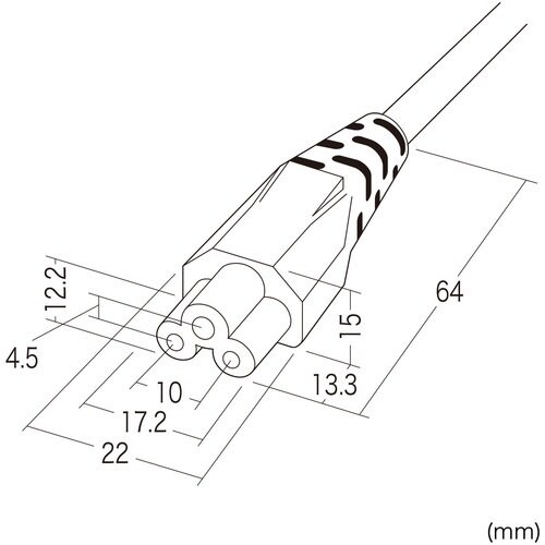 SANWA 電源コード