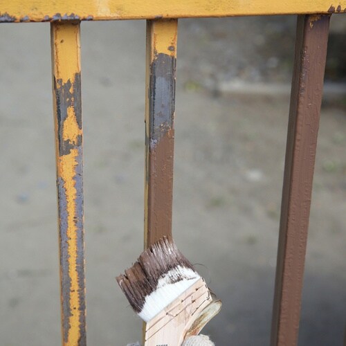 アトムペイント 水性さび止・鉄部用 200ML シ