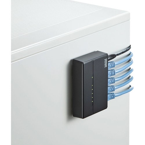 SANWA スイッチングハブ(5ポート・マグネット