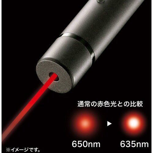 SANWA 高輝度赤色レーザーポインター