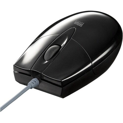 SANWA 有線ブルーLEDマウス(USB−PS/