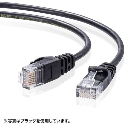 SANWA カテゴリ6極細LANケーブル