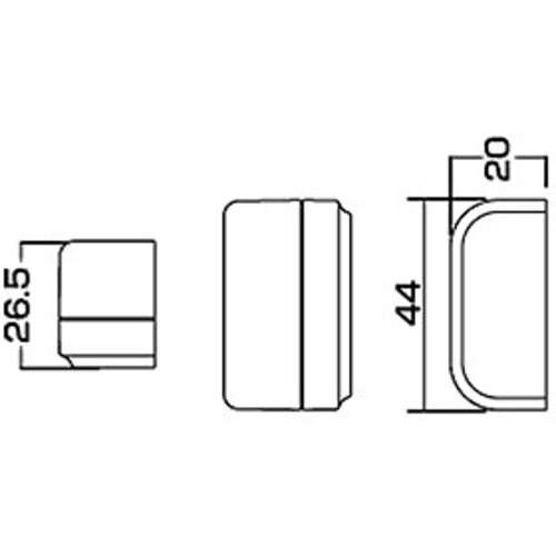 SANWA 15Aコンセントバー用防塵カバー