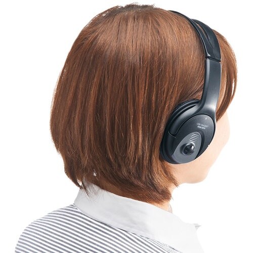 SANWA USBヘッドセット