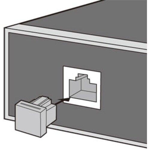SANWA AVジャックキャップ(LANコネクタ用