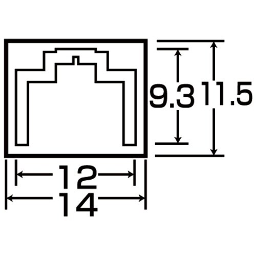 SANWA AVジャックキャップ(LANコネクタ用