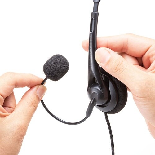 SANWA USBヘッドセット