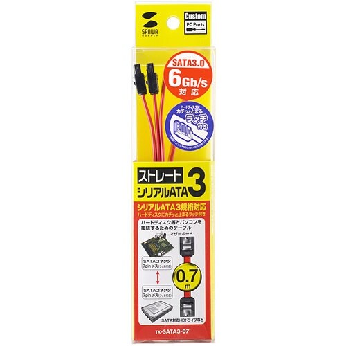 SANWA シリアルATA3ケーブル