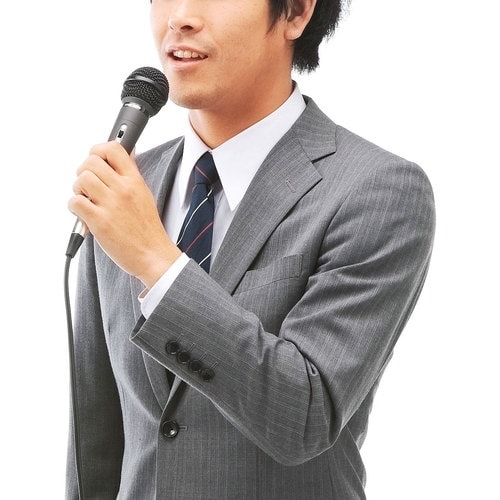 SANWA ハンドマイク(有線タイプ)