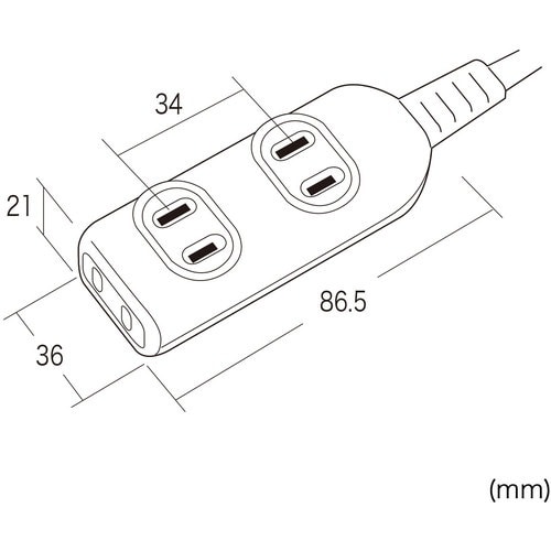 SANWA 電源タップ
