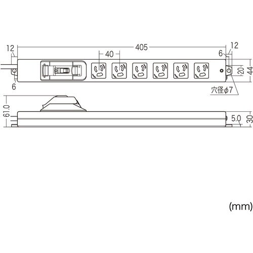 SANWA 安全ブレーカータップ