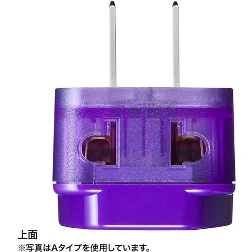 SANWA 海外電源変換アダプタエレプラグW−BF
