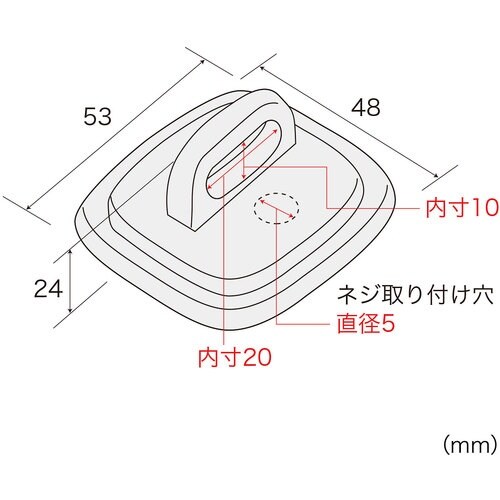 SANWA eセキュリティ(取付け部品)