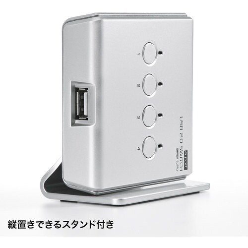 SANWA USB2.0手動切替器(4回路)