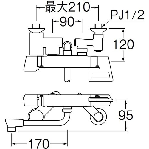SANEI サーモシャワー混合栓