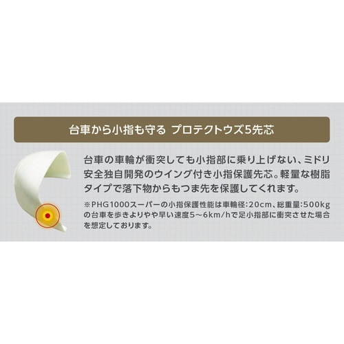 ミドリ安全 安全長靴 プロテクトウズ5 PHG10