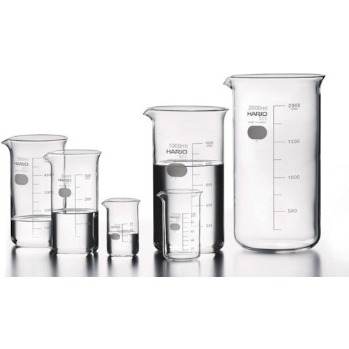 HARIO トールビーカー 目安目盛付 2000m