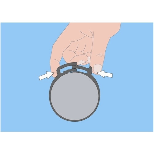 HCL スナップホースクリップ HerbieCli