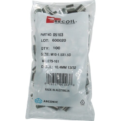 リコイル インサートねじ リコイル SUS304